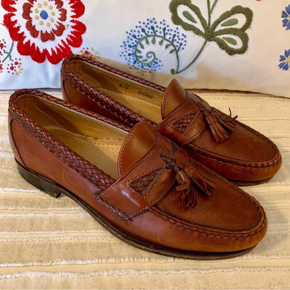 Allen Edmonds Cognac Tassel Loafer